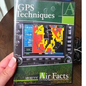 Sporty's Air Facts DVD - GPS Techniques - Richard L. Collins VGC